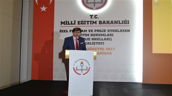 İl Milli Eğitim Müdürümüz Metin YALÇIN  İlimizde Yapılan Proje Okulları Çalıştayına Katıldı...