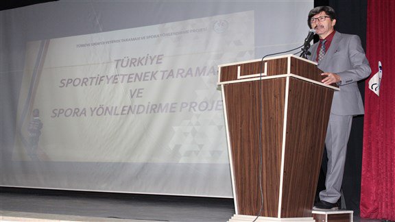 İl Milli Eğitim Müdürümüz Metin YALÇIN Türkiye Sportif Yetenek Tarama ve Spora Yönlendirme Toplantısına Katıldı