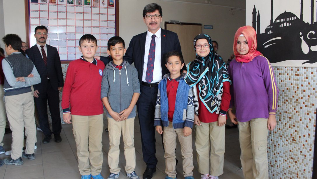 İl Milli Eğitim Müdürümüz Osmangazi Ortaokulunu Ziyaret Etti