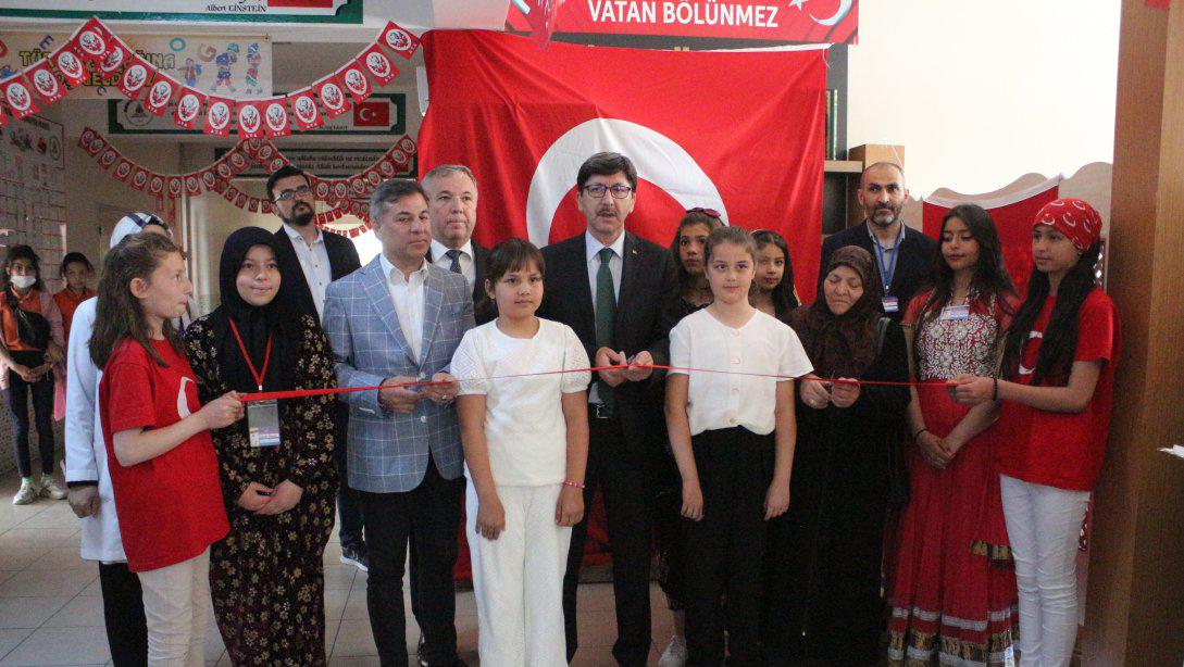 İl Milli Eğitim Müdürümüz Metin YALÇIN, Şehit Mustafa Sezer Ortaokulu Şehit Köşesi Açılışı'na Katıldı...