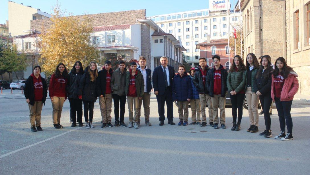 İl Milli Eğitim Müdürümüz Miraç SÜNNETCİ,  Afyon Lisesi'ni Ziyaret Etti...