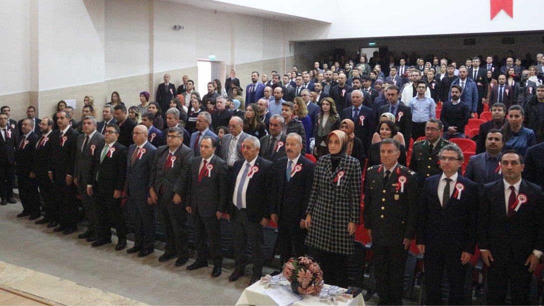 İl Milli Eğitim Müdürümüz Miraç SÜNNETCİ, 24 Kasım Öğretmenler Günü Kutlama Programı'na Katıldı...