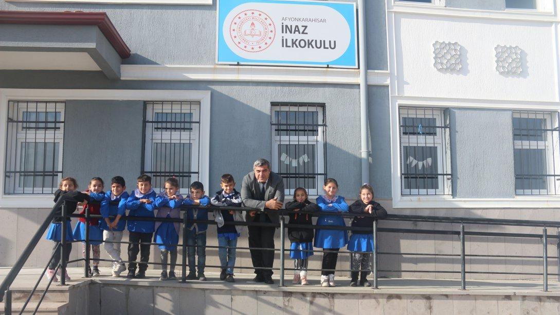 İl Milli Eğitim Müdürümüz Miraç SÜNNETCİ, Yeni Açılan İnaz İlkokulu'muzu Ziyaret Etti...