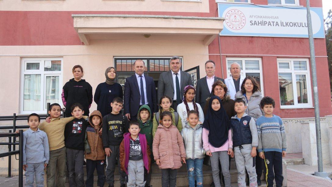 İl Milli Eğitim Müdürümüz Miraç SÜNNETCİ, Sahipata İlkokulu 'nu Ziyaret Etti...